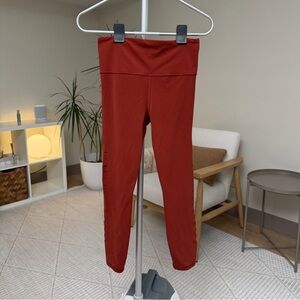 Women’s | Athleta Illuminate On Your Mark 7/8 Legging, Russet Brown | Large